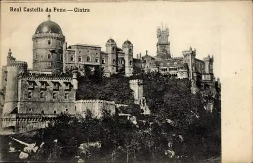 Ak Sintra Cintra Portugal, Real Castello da Pena