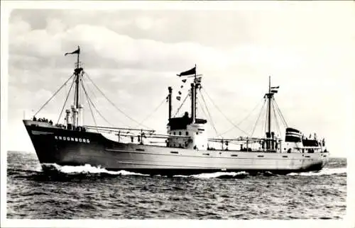 Ak Frachtschiff Kroonborg
