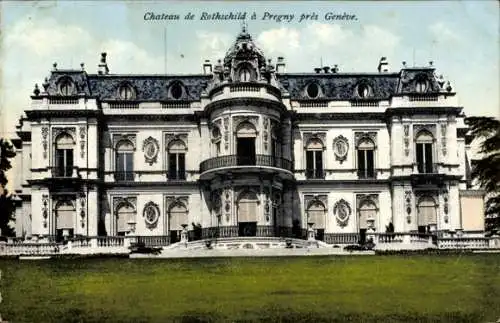 Ak Genf, Château de Rotschild in Pregny