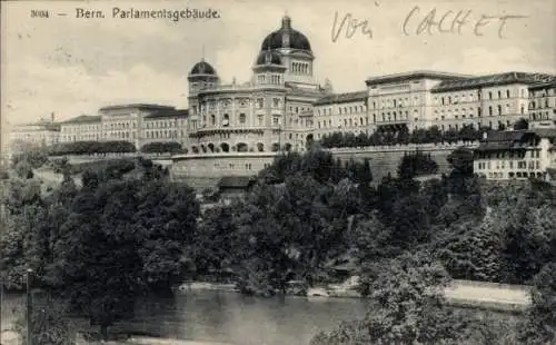 Ak Bern Stadt Schweiz, Parlamentsgebäude