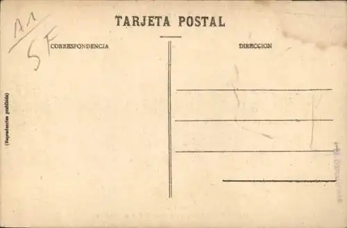 Ak Barcelona Katalonien Spanien, Krankenhaus S. Pablo, Eingang