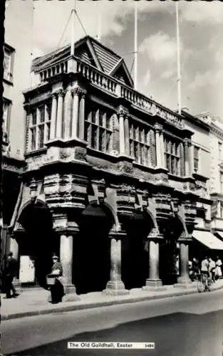 Ak Exeter Devon England, Altes Rathaus