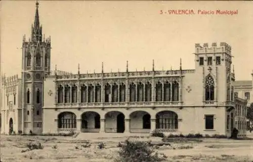 AK Stadt Valencia Spanien, Stadtpalast