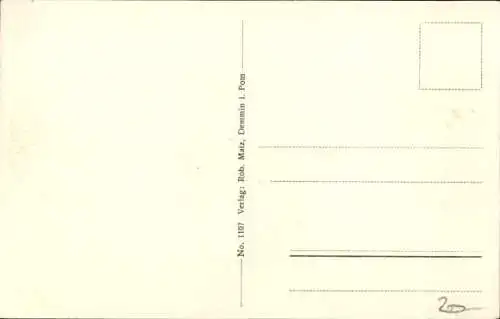 Ak Demmin in Vorpommern, Luisenstraße, Geschäft Emil Geller