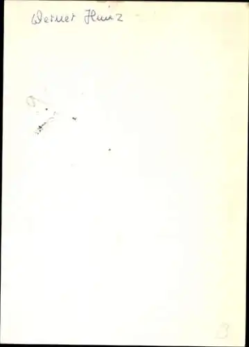 Ak Schauspieler Werner Hinz, Portrait, Autogramm