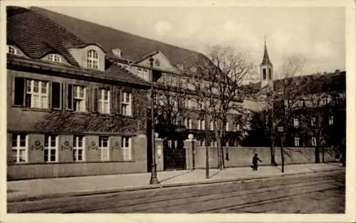 Ak Berlin Wedding Gesundbrunnen, Lazarus Krankenhaus und Diakonissenhaus; Bernauer Straße