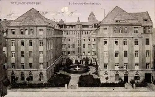 Ak Berlin Schöneberg, St. Norbert-Krankenhaus