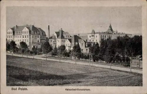 Ak Polczyn Zdrój Bad Polzin Pommern, Kaiserbad-Sanatorium