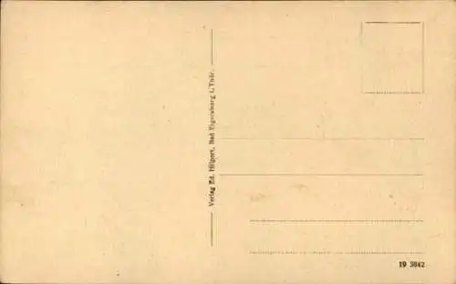 Ak Bad Elgersburg im Ilm Kreis Thüringen, Eisenbahn Erholungsheim