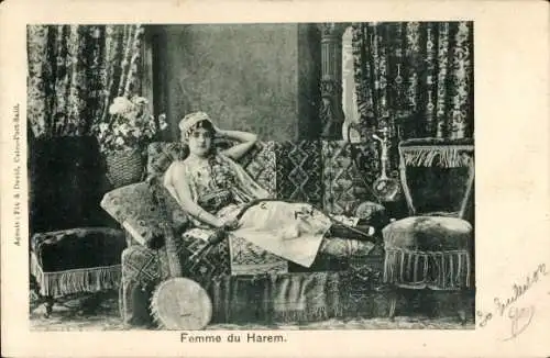 Ak Harem, Araberin in Tracht, Maghreb