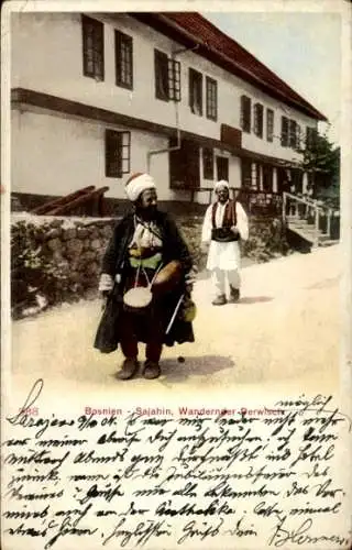 Ak Bosnien, Sajahin, Wandernder Derwisch