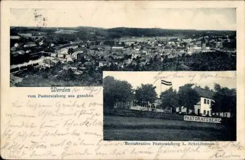 Ak Werden Essen im Ruhrgebiet, Restauration Pastoratsberg, L. Scheidtmann