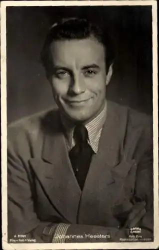 Ak Schauspieler Johannes Heesters, Portrait