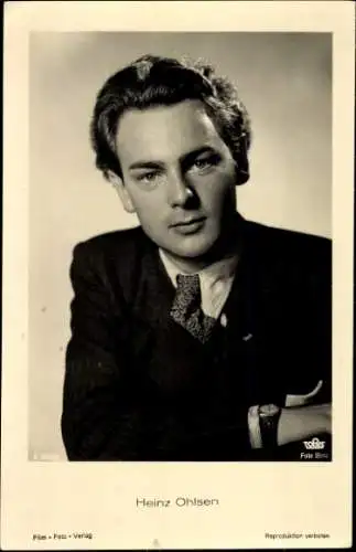 Ak Schauspieler Heinz Ohlsen, Portrait, Anzug