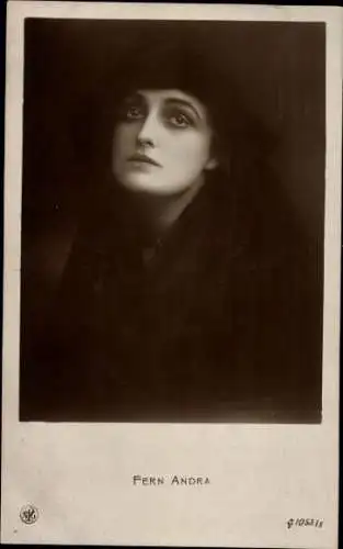 Ak Schauspielerin Fern Andra, Portrait, NPG 1053/5