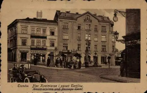 Ak Tarnów Tornow Lubiszyn Ludwigsruh Ostbrandenburg, Kazimierplatz, Passage Tertil