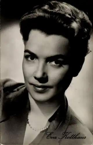 Ak Schauspielerin Eva Kotthaus, Portrait