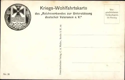 Künstler Ak Hornert, G., Generalfeldmarschall Paul von Hindenburg, Portrait