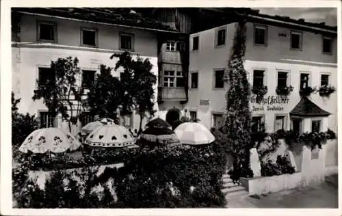 Ak Oberau Wildschönau Tirol, Gasthof Kellerer