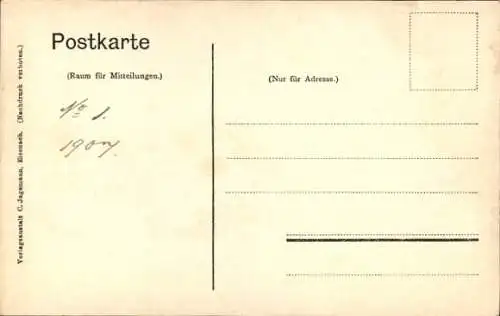 Ak Lutherstadt Eisenach in Thüringen, Wartburg, Gesamtansicht