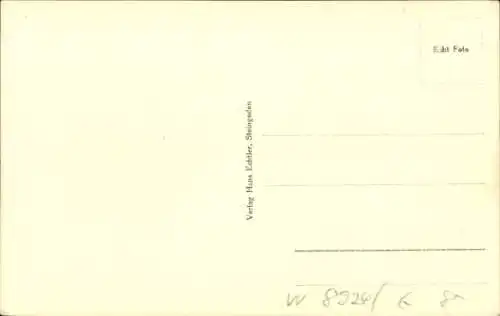 Ak Steingaden in Oberbayern, Hof, Kirche