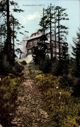 Ak Wildenthal Eibenstock im Erzgebirge, Blick auf das Auersberghaus