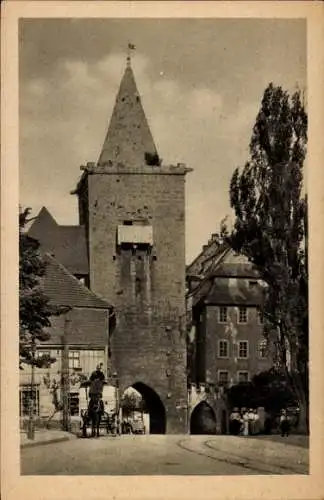 Ak Jena in Thüringen, Johannistor, Affenturm