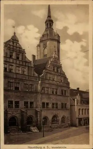 Ak Naumburg an der Saale, Wenzelskirche