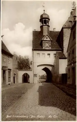 Ak Bad Schmiedeberg Dübener Heide. Au-Tor