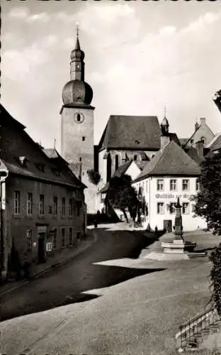 Ak Arnsberg, Alter Markt, Glockentum, Gasthof zur Krim