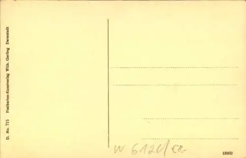 Ak Michelstadt im Odenwald, Altes Patrizierhaus