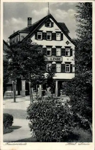 Ak Freudenstadt im Schwarzwald, Hotel Linde