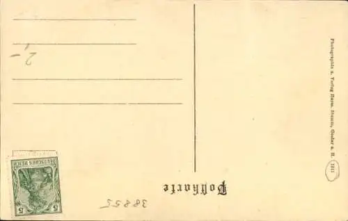 Ak Wernigerode im Harz, astronomische Kunstuhr, H. Weitzmann