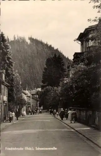 Ak Friedrichroda im Thüringer Wald, Schweizerstraße