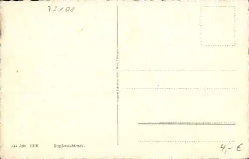 Ak Rottenburg am Neckarm, Wurmlinger Bergkapelle, Schäfer, Herde, Gedicht u. Portrait von L. Uhland