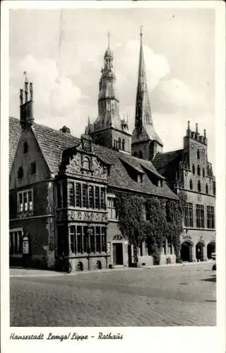 Ak Lemgo in Lippe, Rathaus