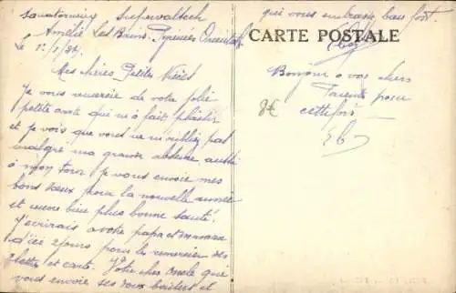 Ak Amelie les Bains Pyrénées Orientales, Supervallech