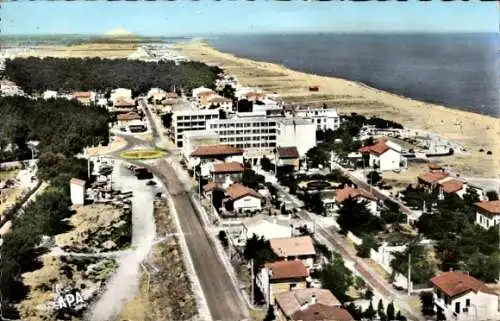 Ak Argelès sur Mer Pyrénées Orientales, Luftbild, Strand