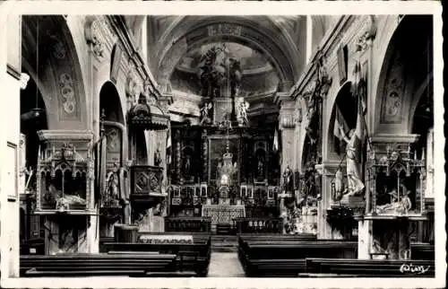 Ak Termignon Savoie, Kirche, Innen