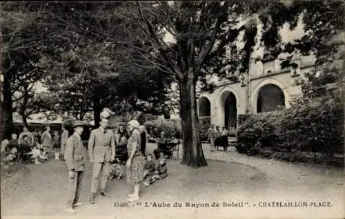 Ak Châtelaillon Plage Charente Maritime, L'Aube du Rayon de Soleil