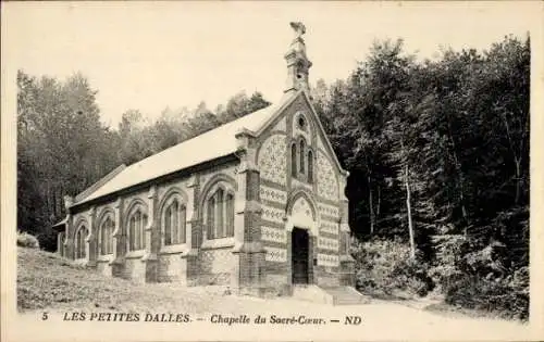 Ak Petites Dalles Seine Maritime, Kapelle Sacre-Coeur