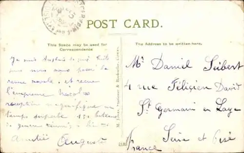 Ak Cowes Isle of Wight England, Baring Road