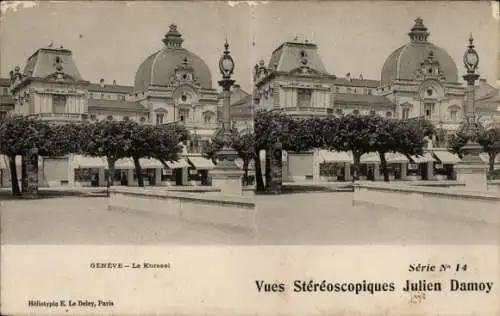 Stereo Ak Genève Genf Schweiz, Kursaal