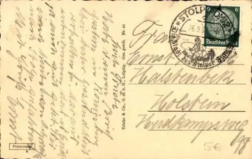 Ak Słupsk Stolp Pommern, Markt, Marienkirche, Denkmal, Geschäfte