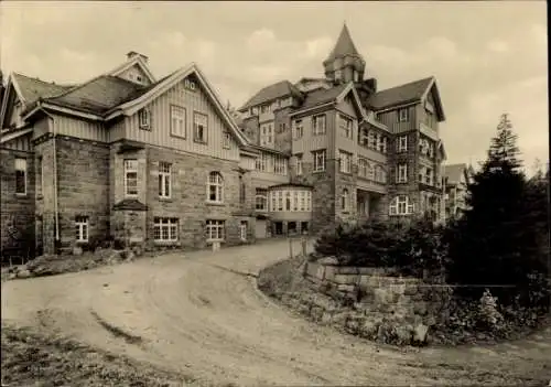 Ak Schierke Wernigerode am Harz, FDGB Heim Einheit