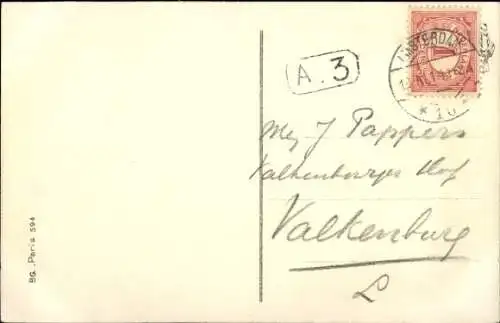 Künstler Ak Sager, Xavier, Tanzendes Paar, Tango