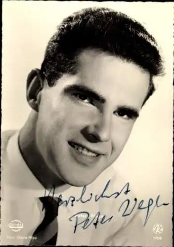 Ak Schauspieler Peter Wegen, Portrait, Autogramm
