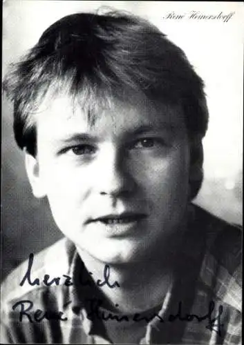 Ak Schauspieler René Heinersdorff, Portrait, Autogramm