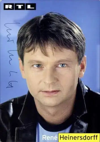 Ak Schauspieler René Heinersdorff, Portrait, Autogramm