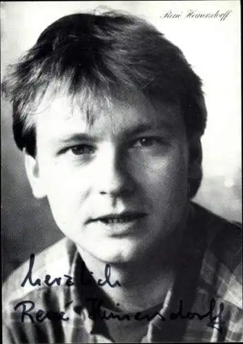 Ak Schauspieler René Heinersdorff, Portrait, Autogramm
